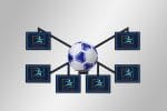 Soccer Frame with Horizontal Pictures - empty frames