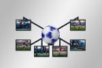 Soccer Frame with Horizontal Pictures