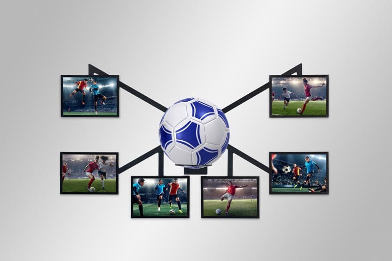 Soccer Frame with Horizontal Pictures Soccer Frame with Horizontal Pictures